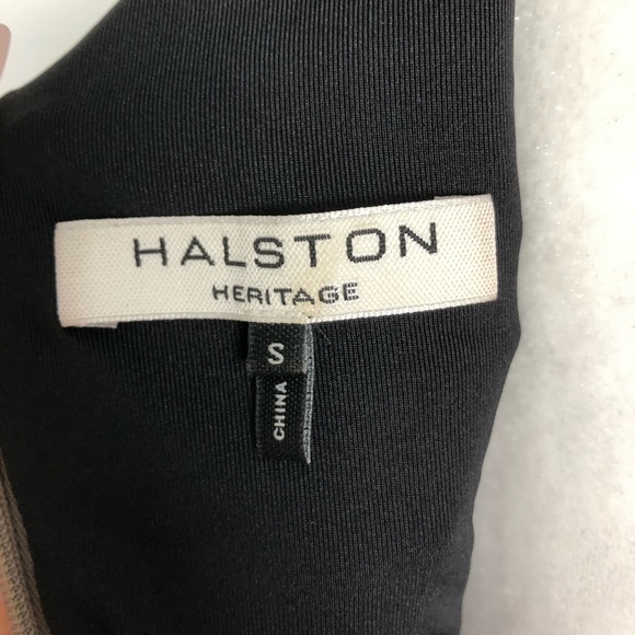 Halston Heritage bronze mini dress - Picture 3 of 4